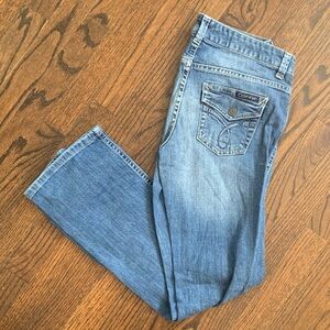 Calvin Klein Light Blue Denim Boot Cut Jeans
